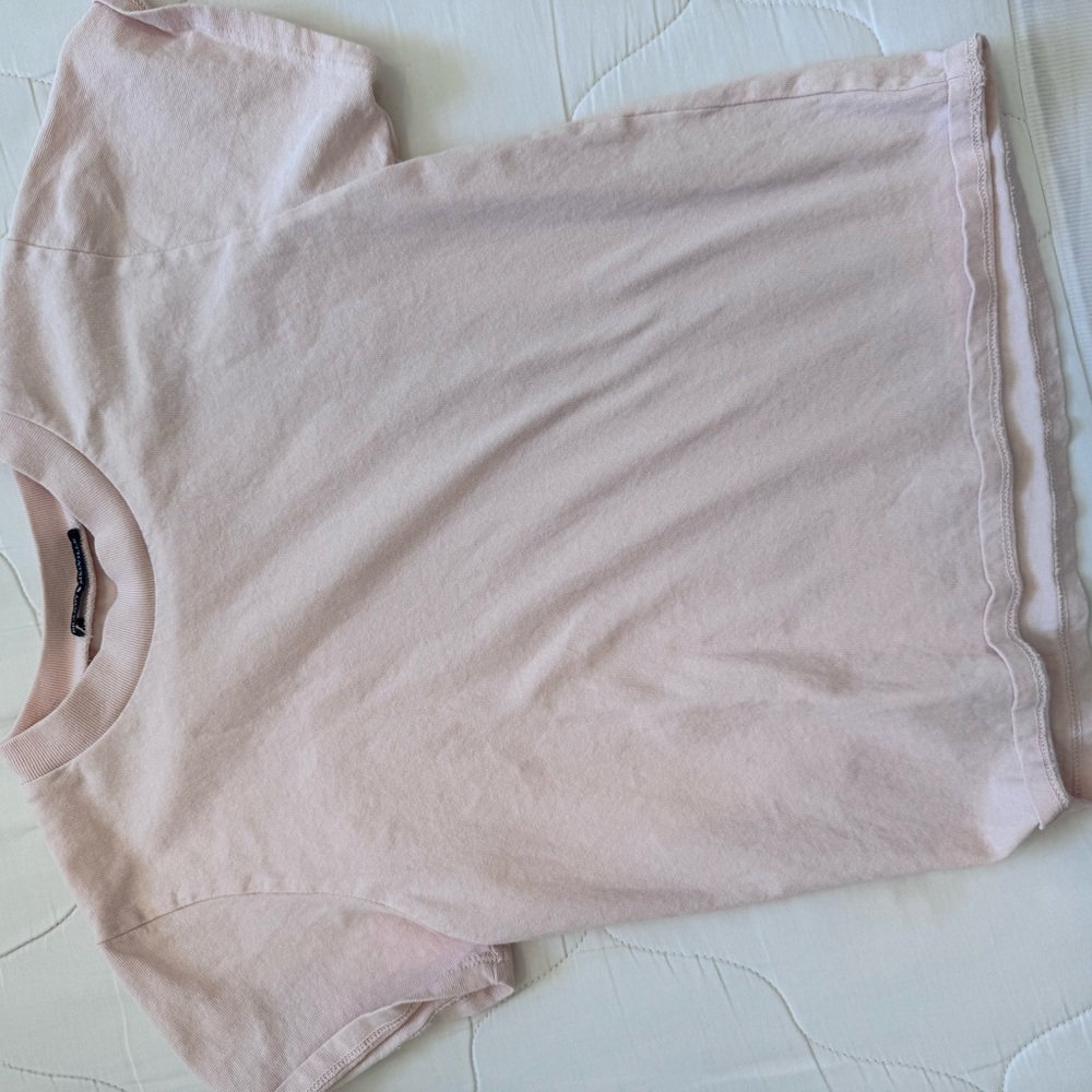 Brandy Melville Pink Short Sleeve Tee